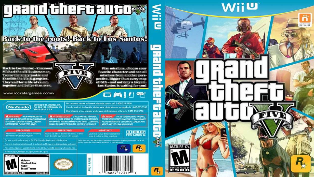 grand theft auto 5 wii u