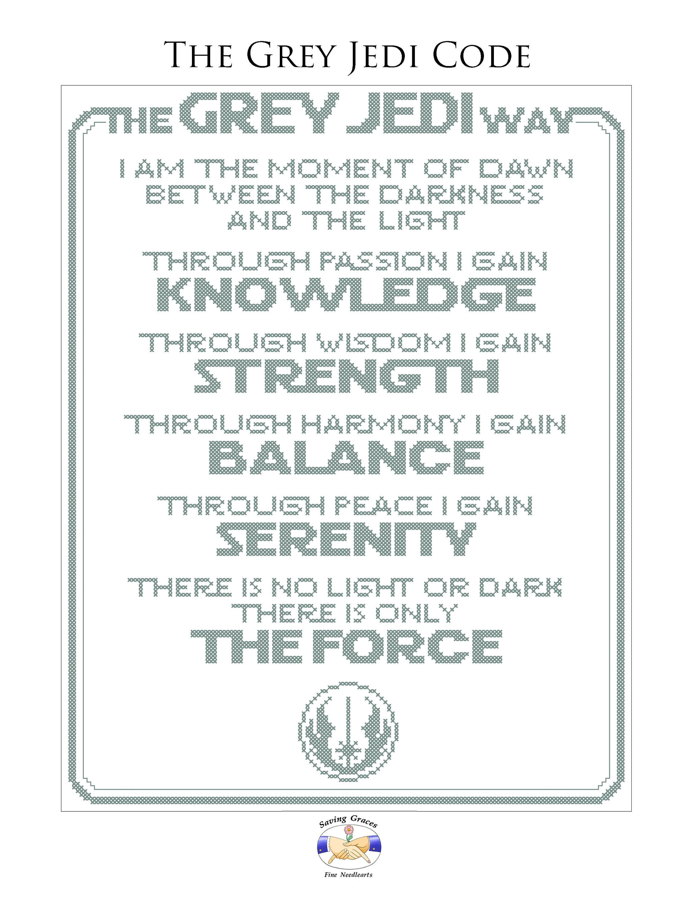 gray jedi code