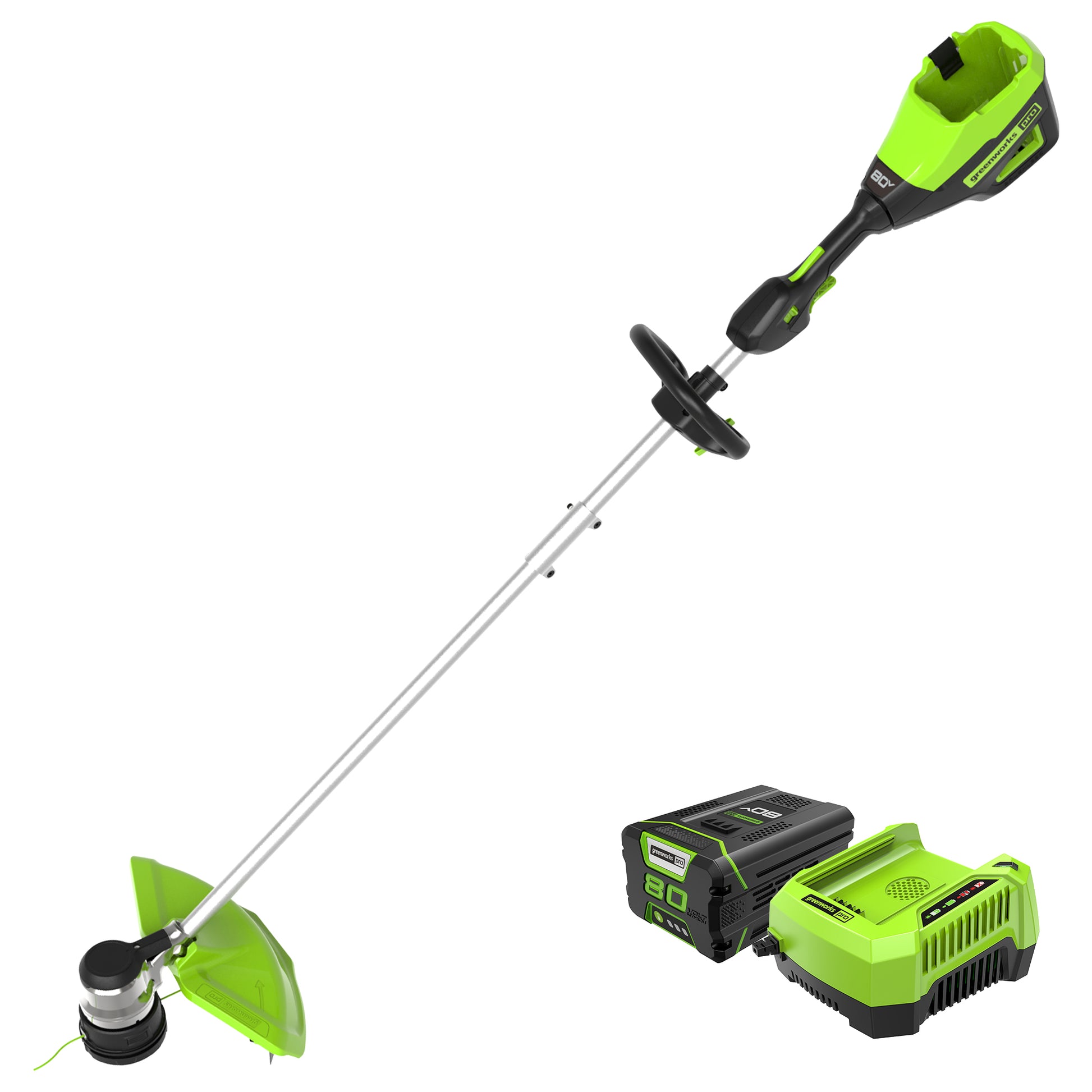 greenworks grass trimmer