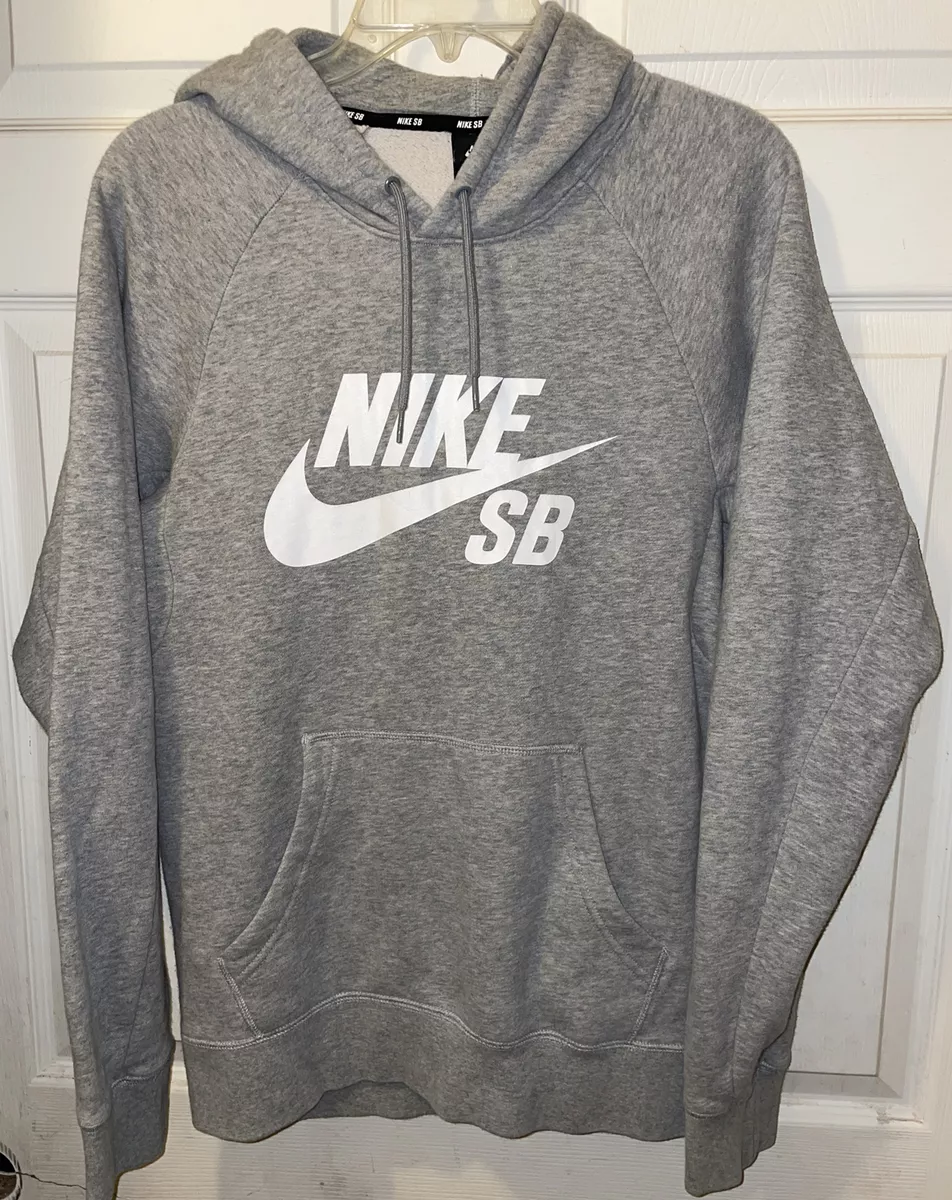 grey nike sb hoodie