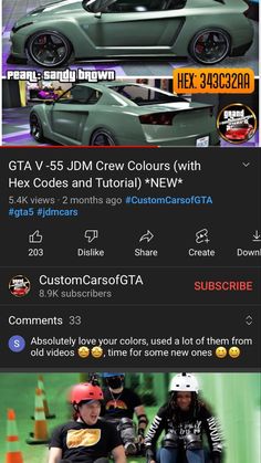 gta 5 crew colors