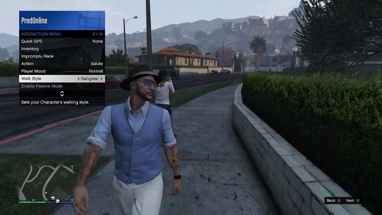 gta 5 walk