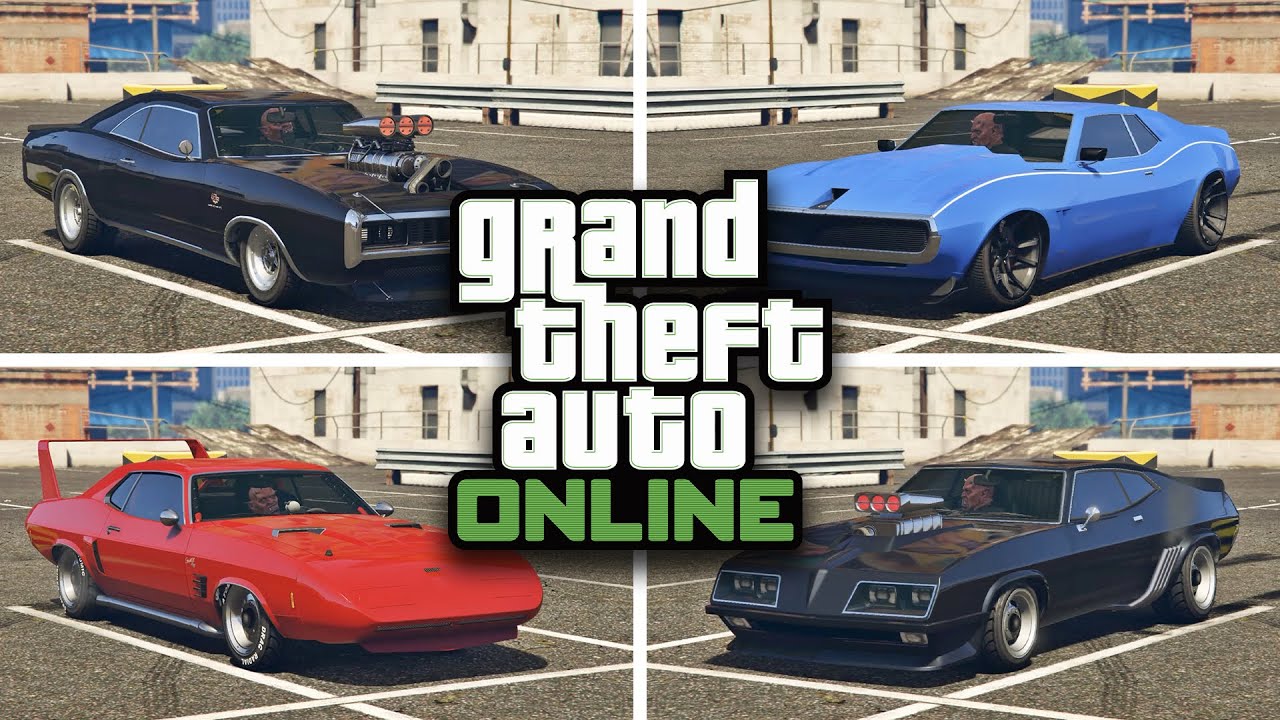 gta v online muscle cars