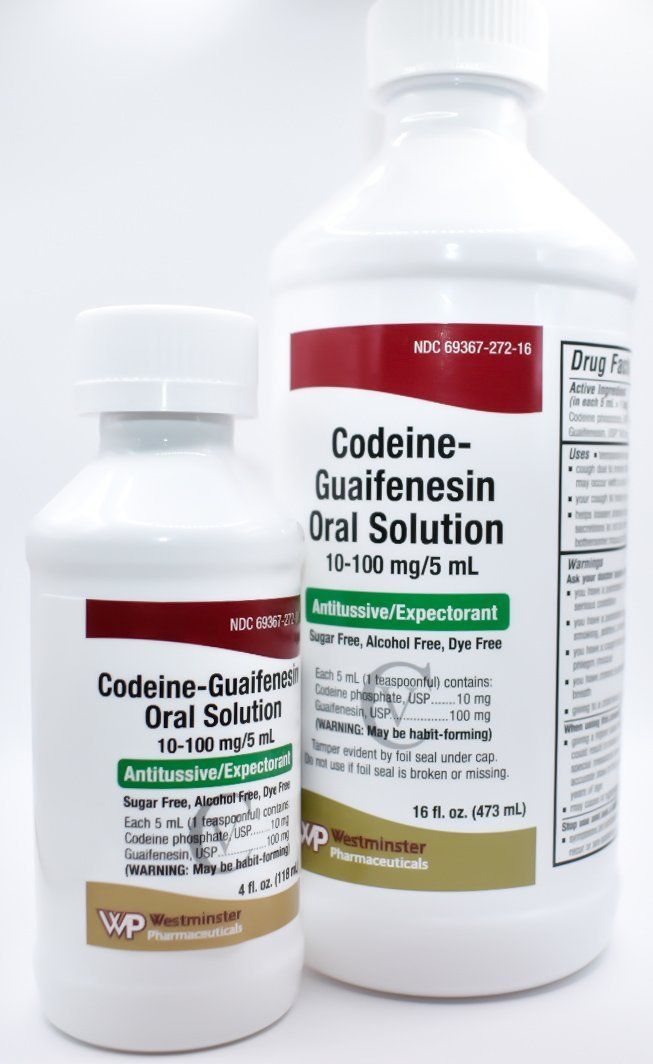 guaifenesin codeine solution