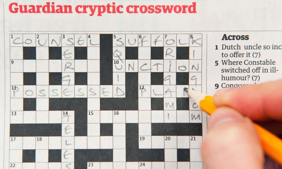 guardian crossword clue