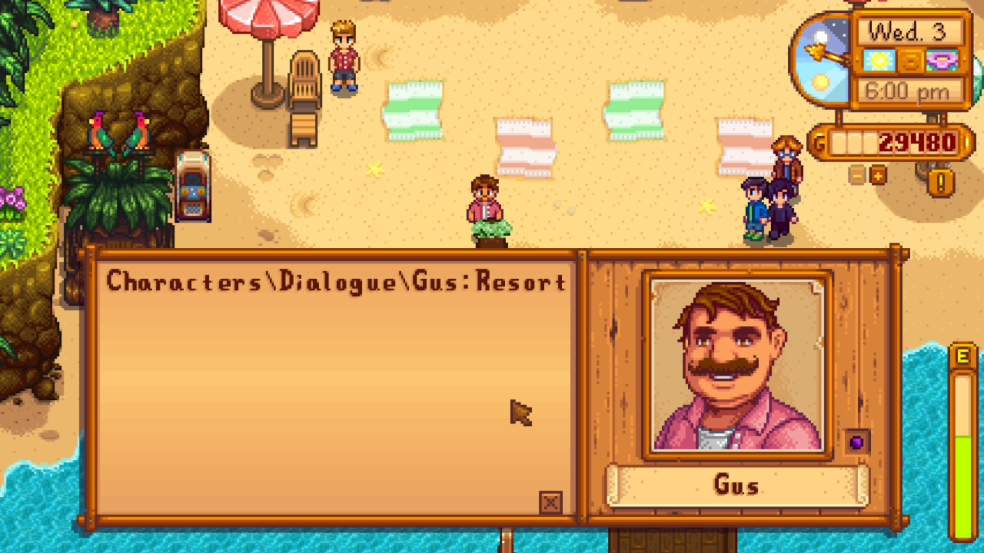 gus stardew valley