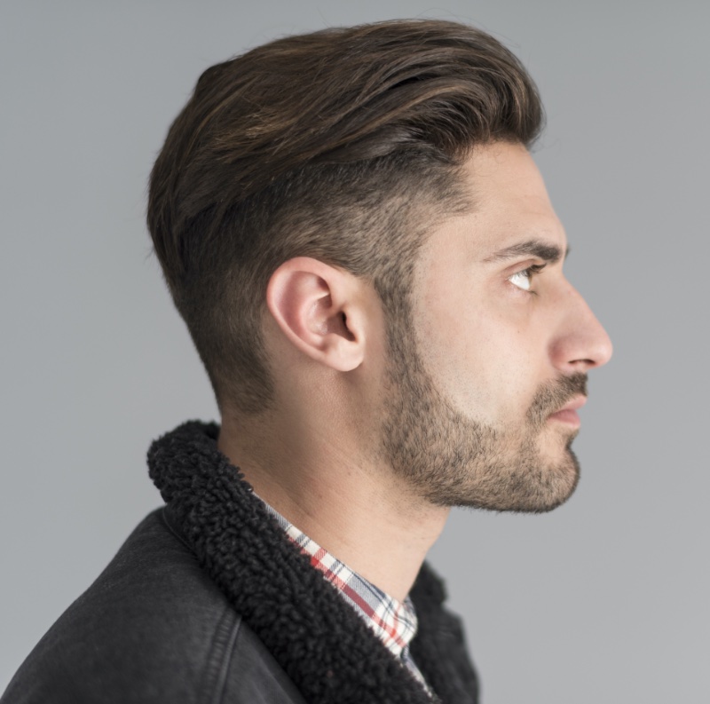 guy undercut hairstyle