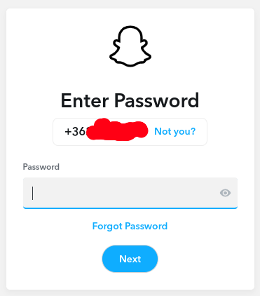 hack snapchat password