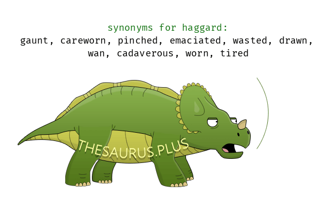 haggard thesaurus