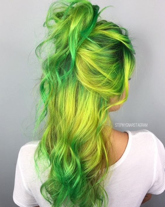 hair color 2020 green