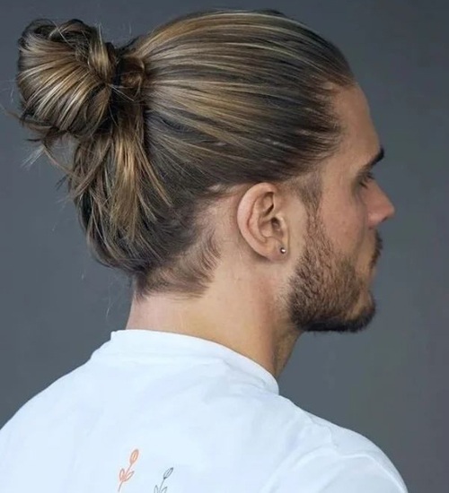 hairstyles for man bun