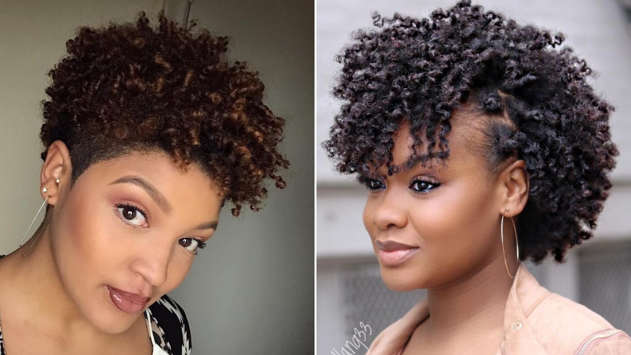 hairstyles for short natural black hair