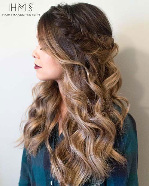 hairstyles with curls for long hair