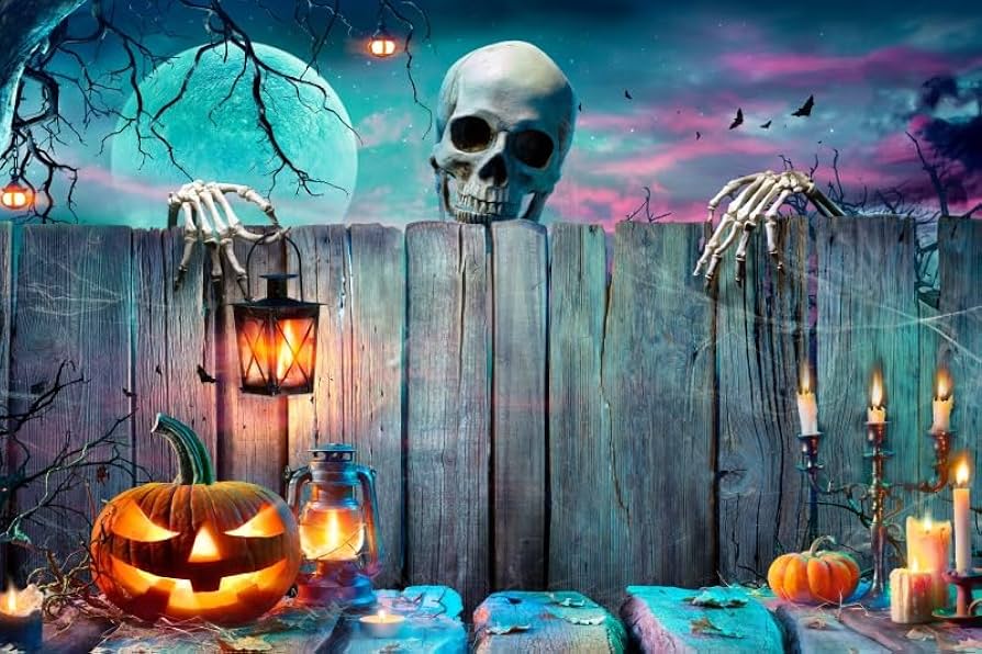 halloween back drop