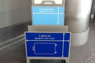 hand luggage klm