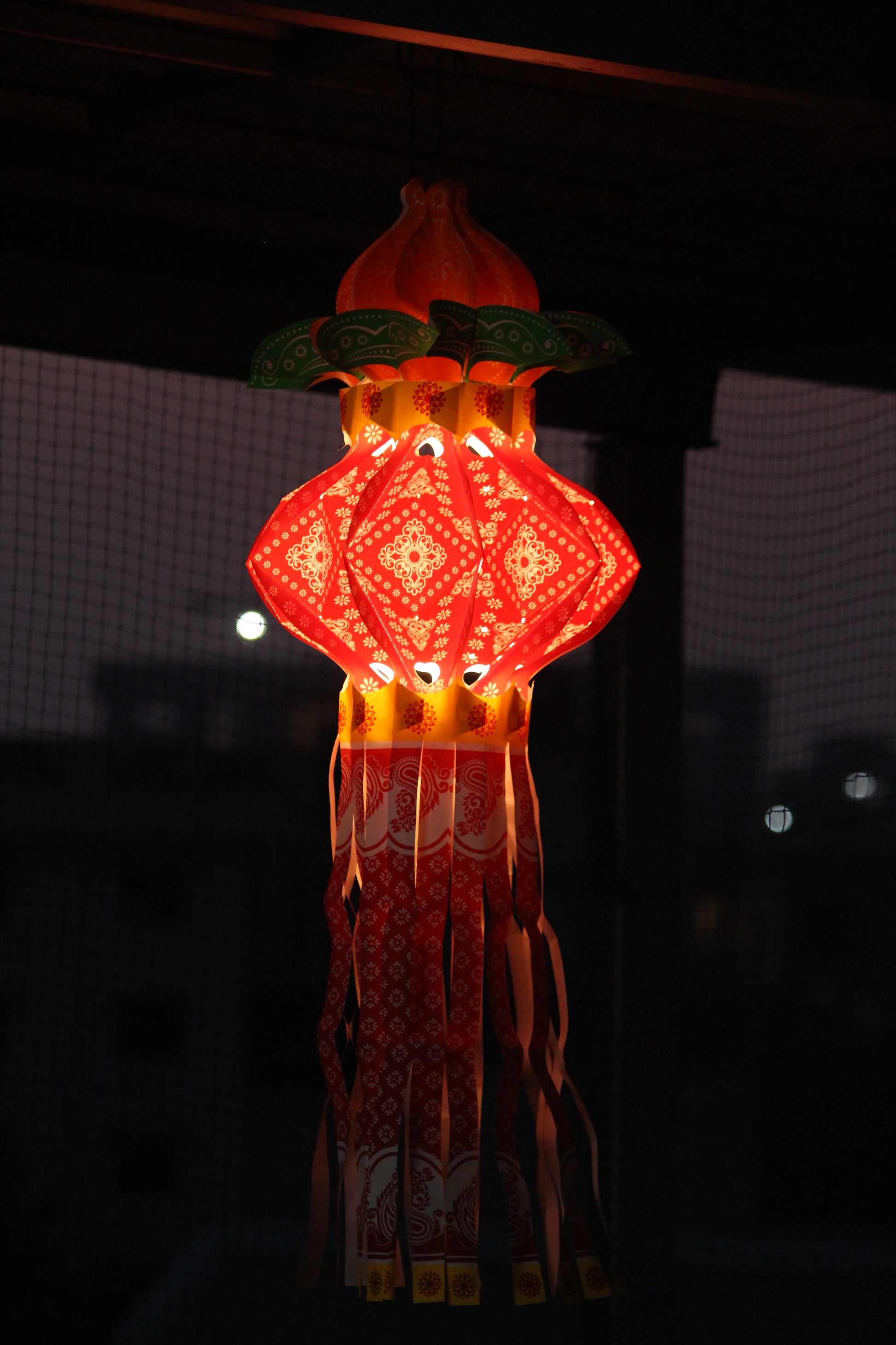 handmade diwali lantern