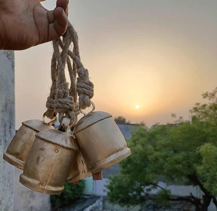 hanging cow bells