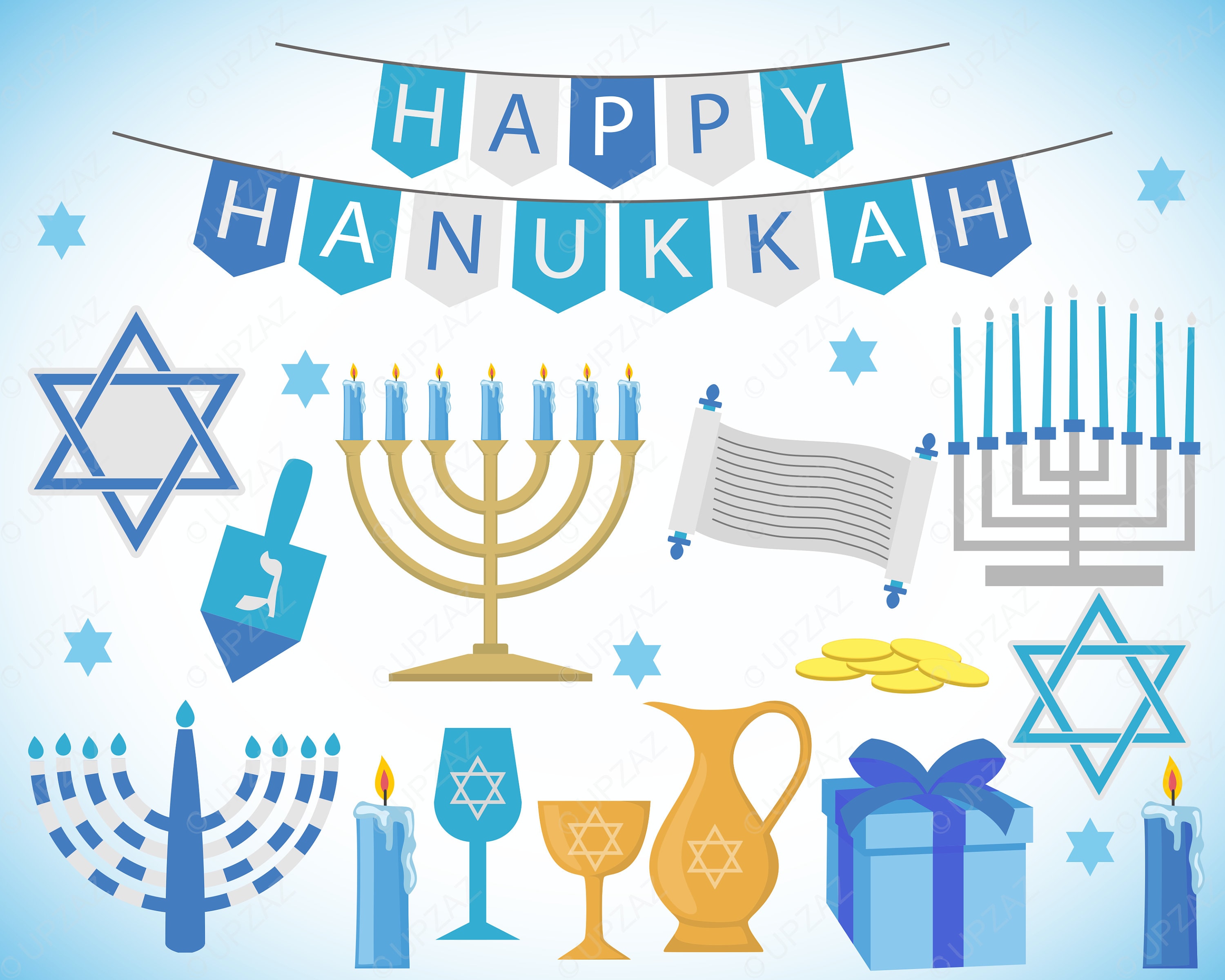 hanukkah clipart