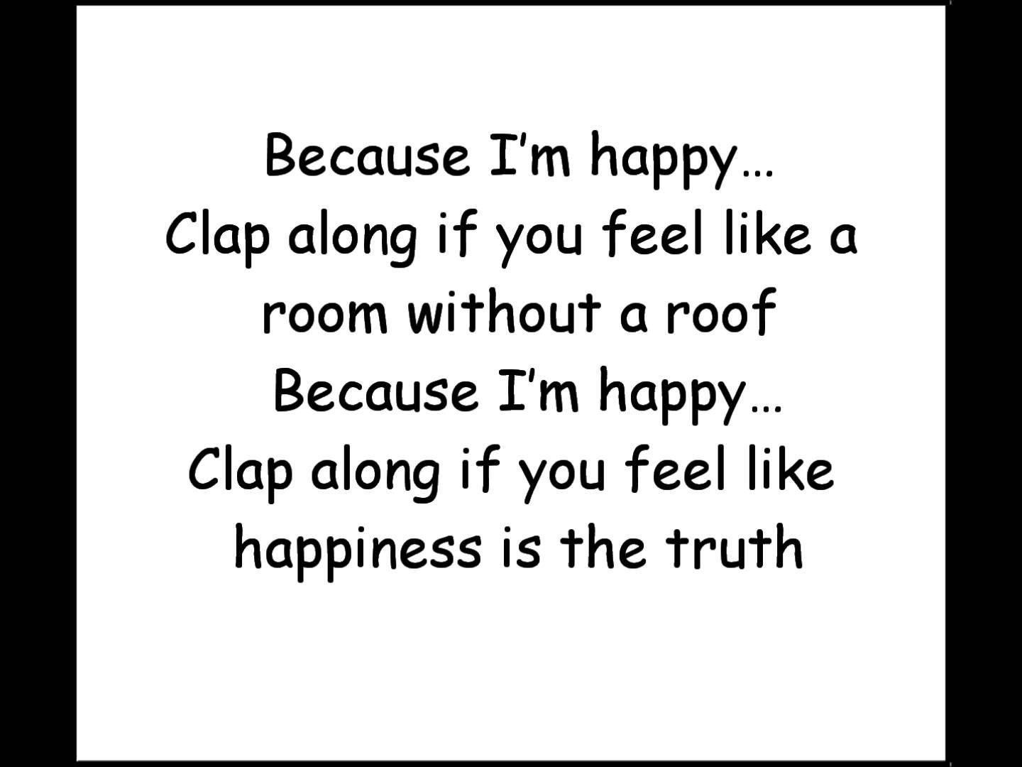 happy lyrics pharrell williams lyrics