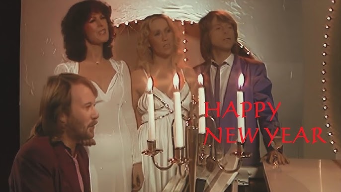 happy new year abba youtube