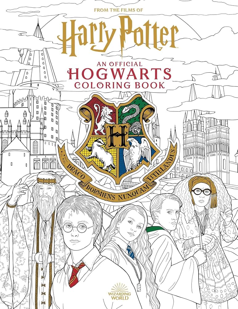 harry potter coloring sheets