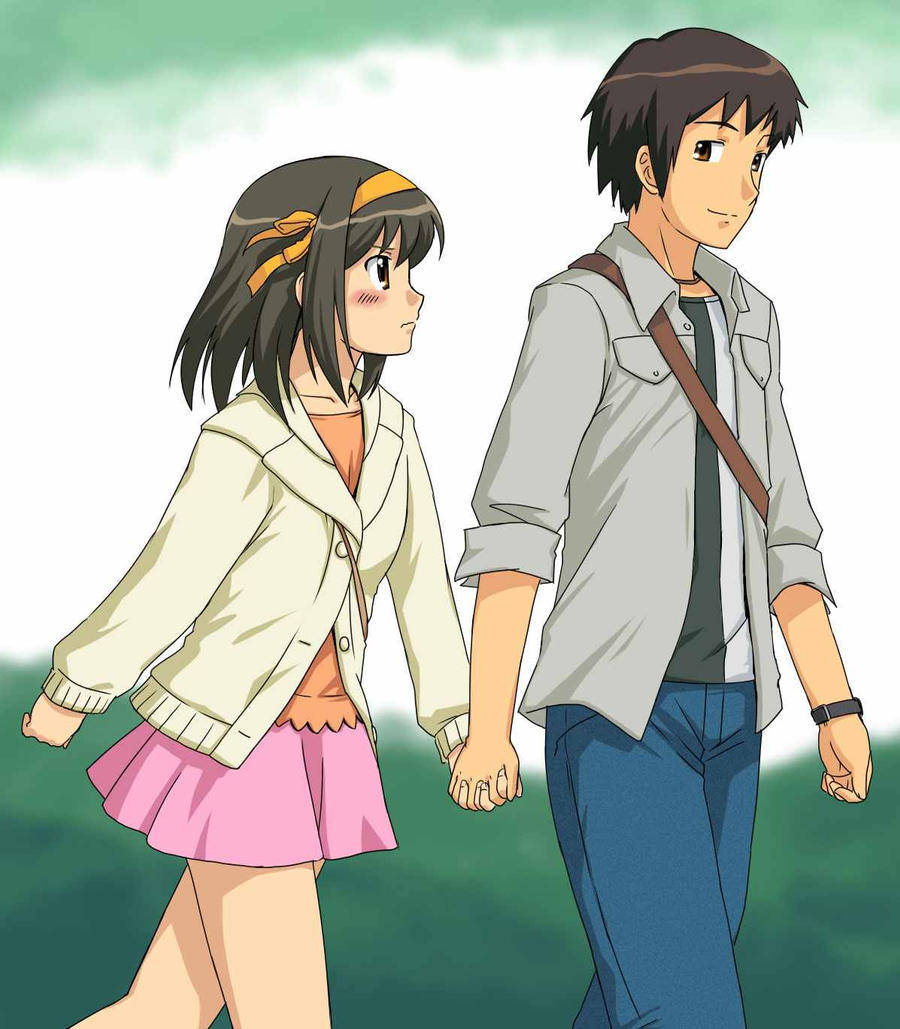 haruhi y kyon