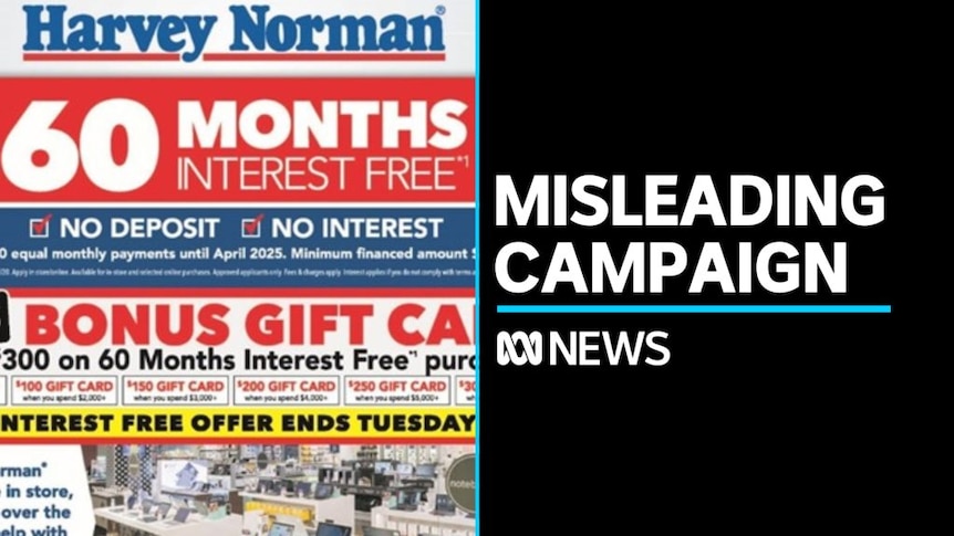 harvey norman 60 months interest free