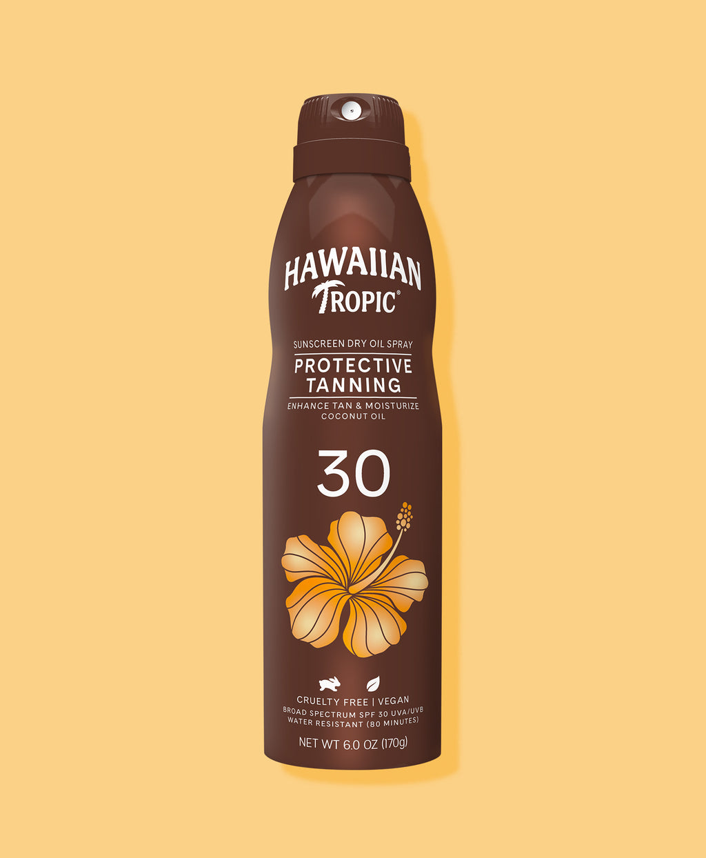 hawaiian tropic protective dry oil continuous spray