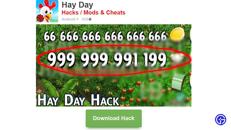 hay day cheat codes