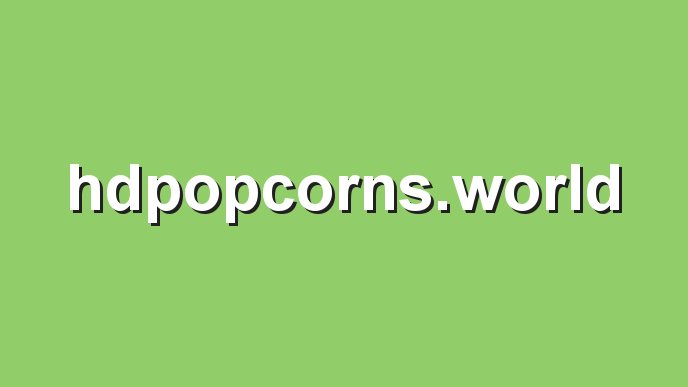 hdpopcorns wiki