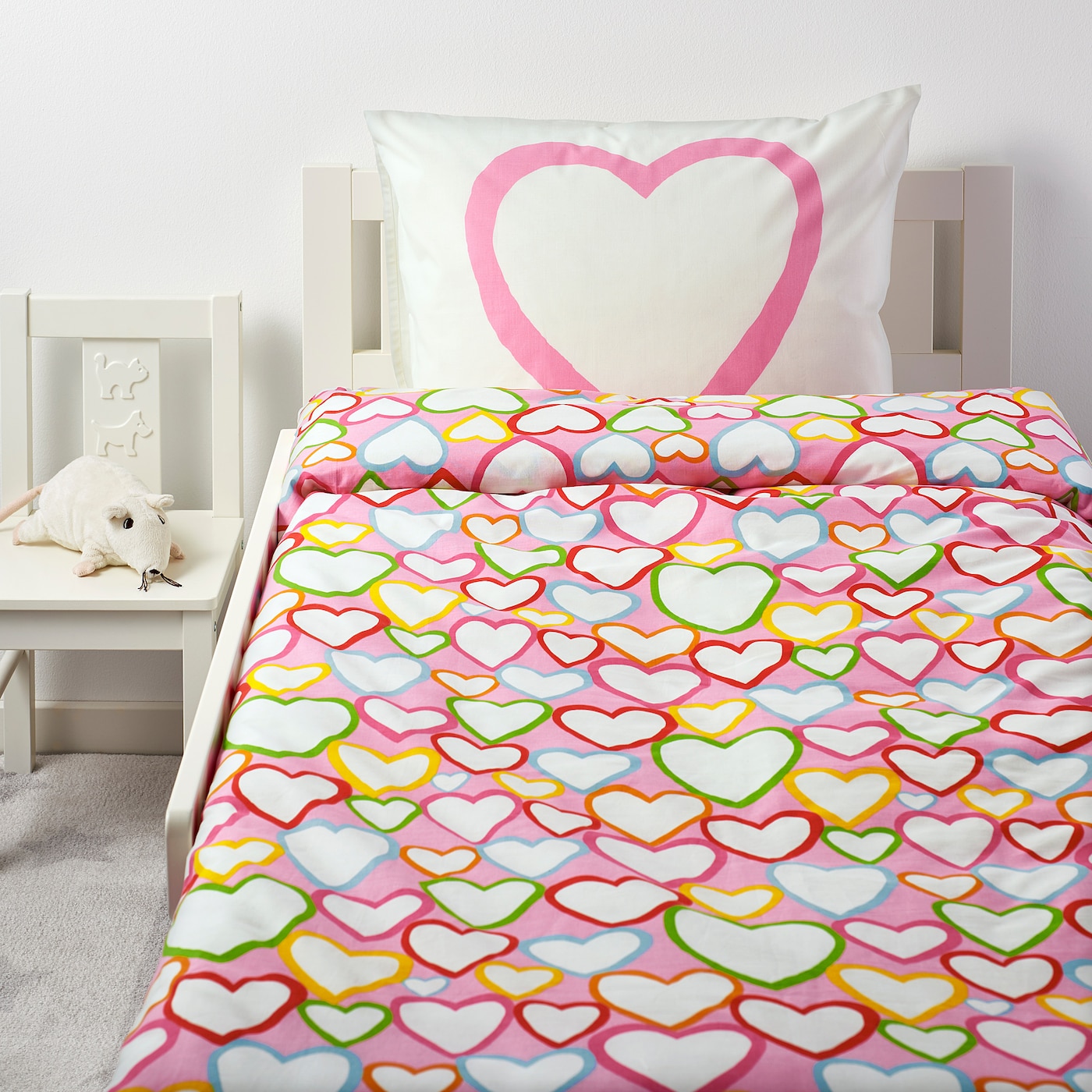 heart bedding ikea