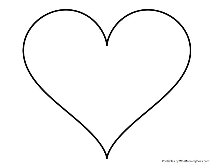 heart cutouts printable