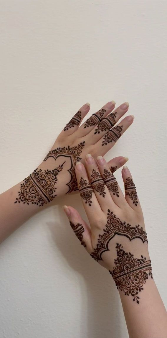 henna designs simple