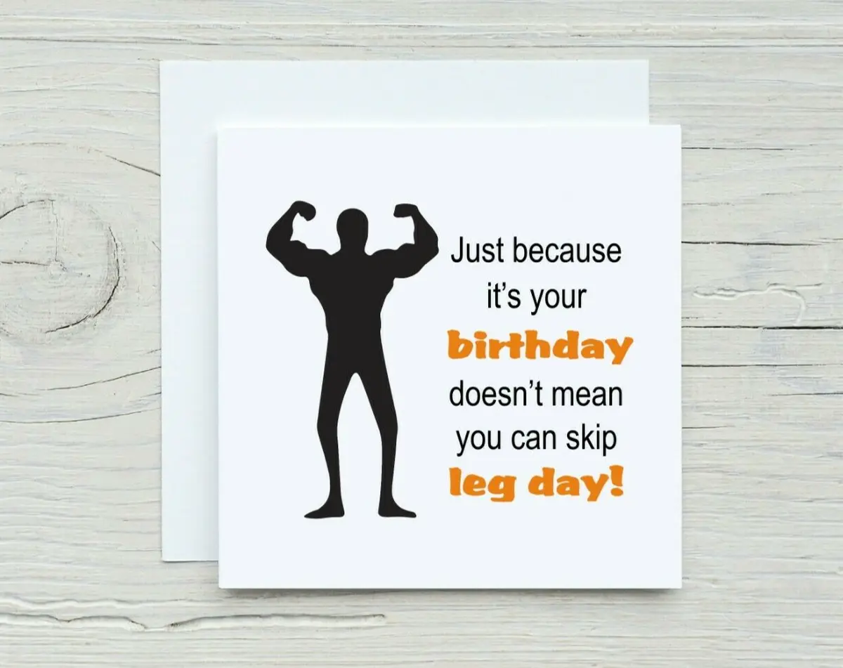 hilarious birthday cards for him