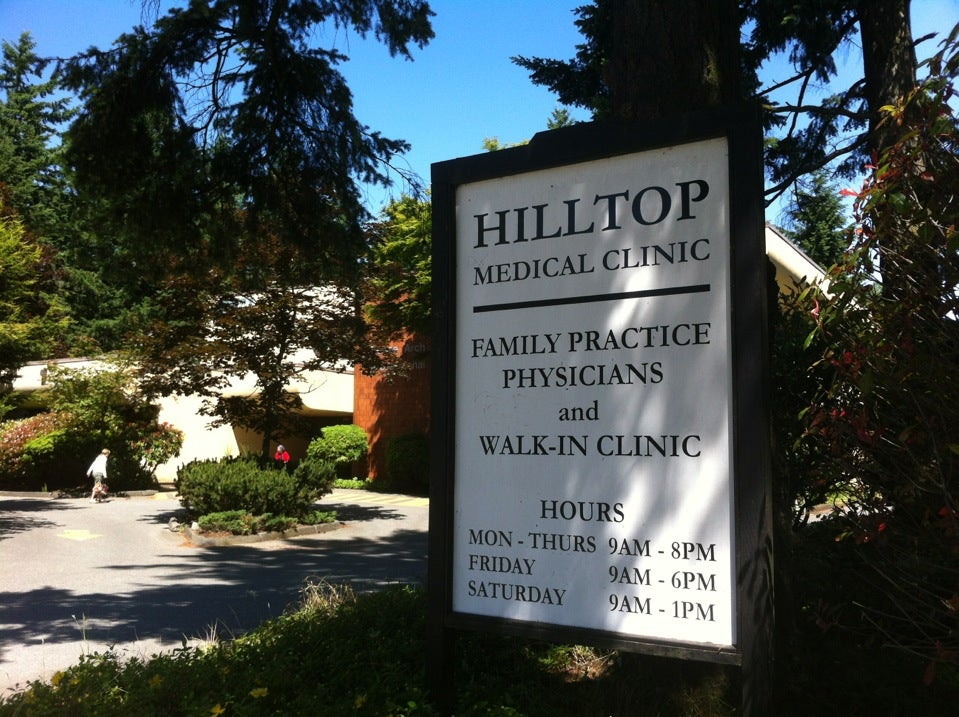 hilltop medical clinic white rock