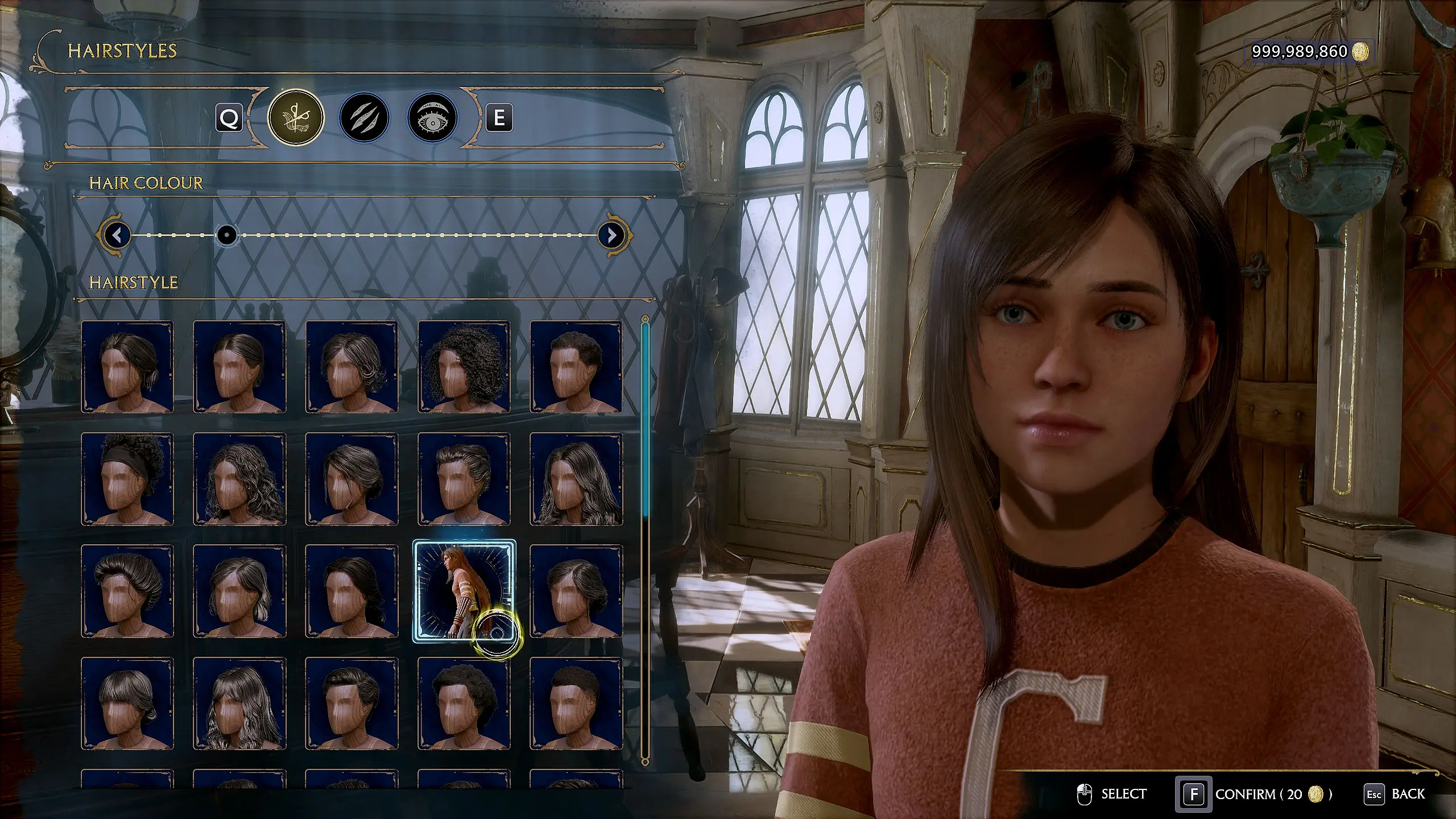 hogwarts legacy hairstyles