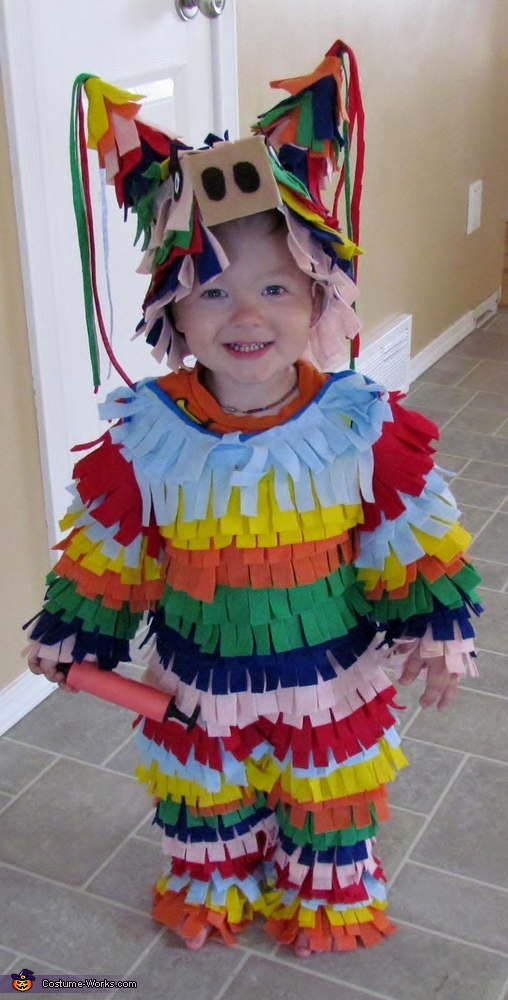 homemade pinata costume