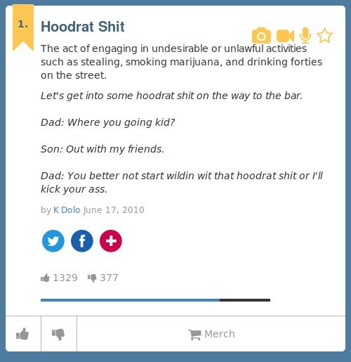 hoodrat meaning