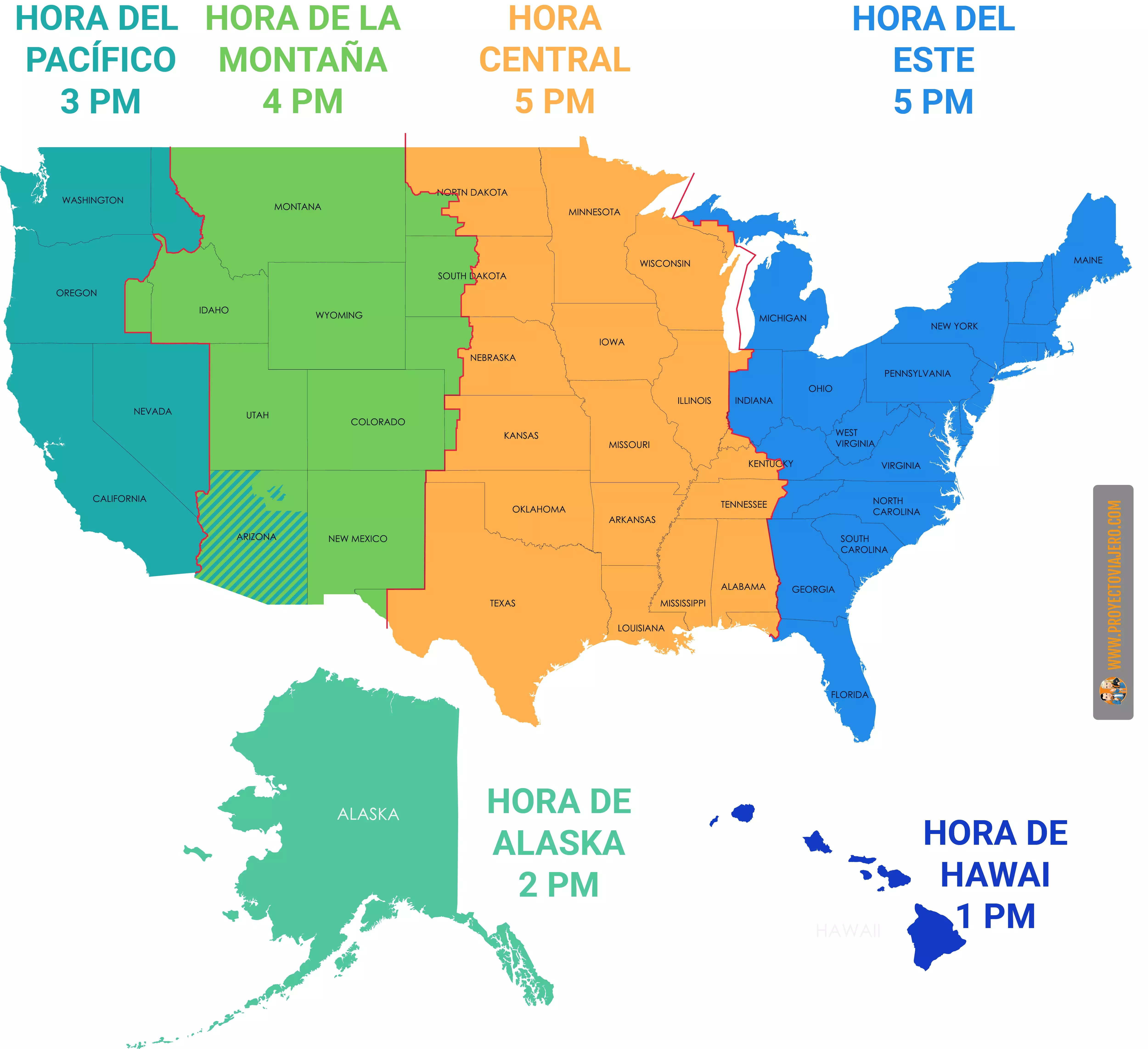 hora en florida estados unidos