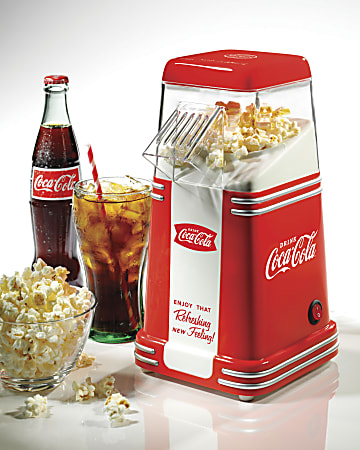 hot air popcorn maker coca cola