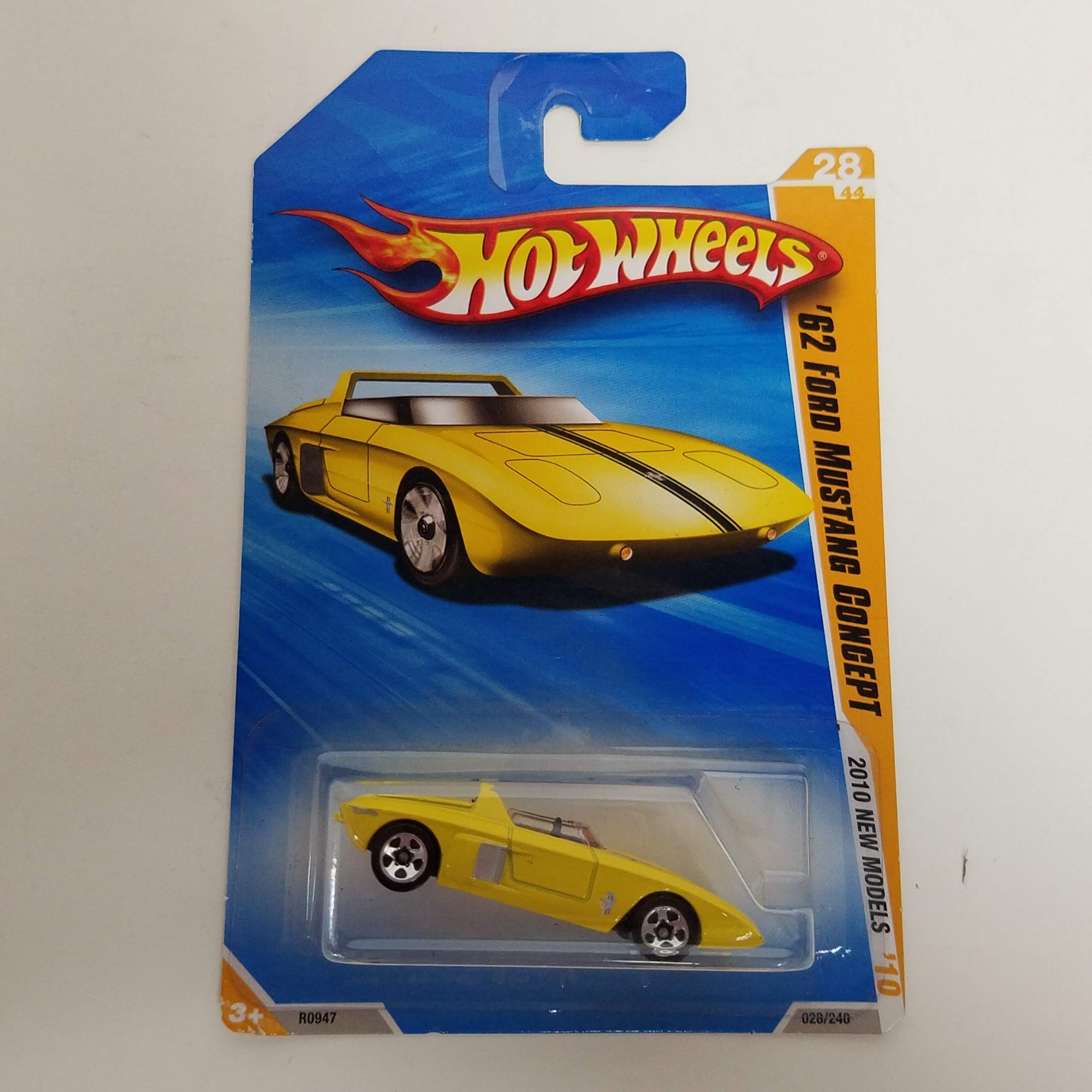 hot wheels 62 ford mustang concept