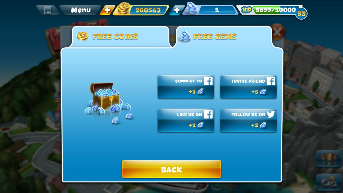 how do i get gems in cooking fever