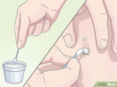 how do you clean your belly piercing