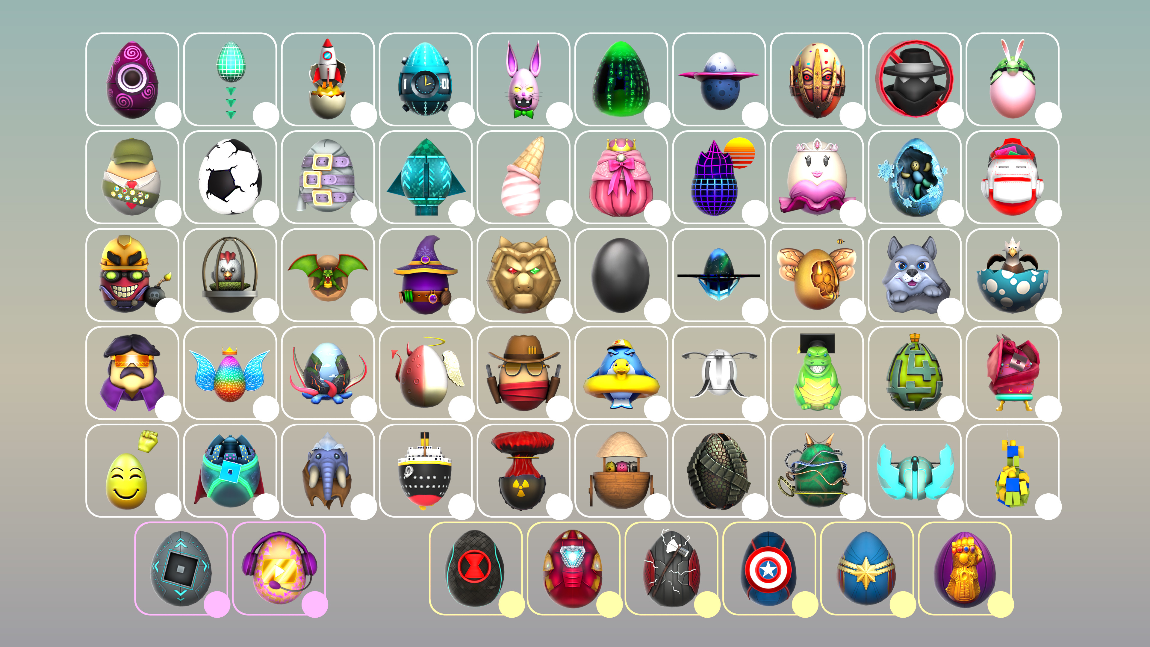 how many eggs are in egg hunt 2019