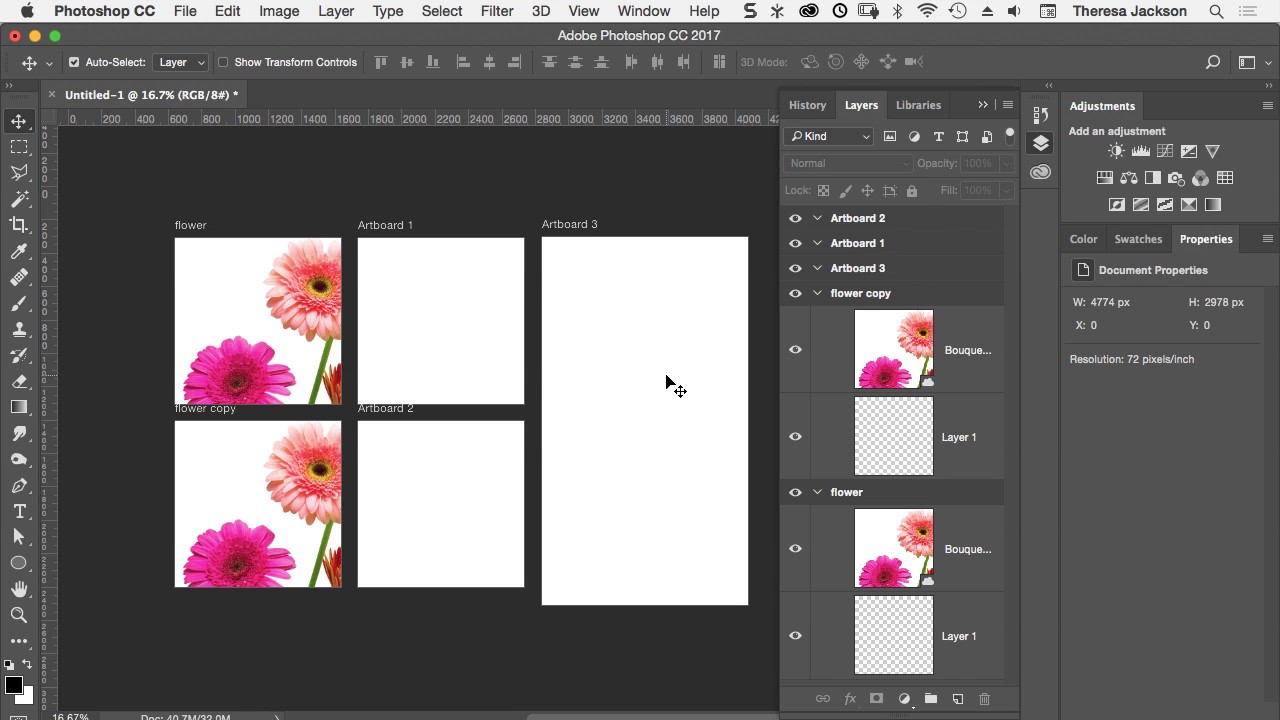 how to add artboard in photoshop