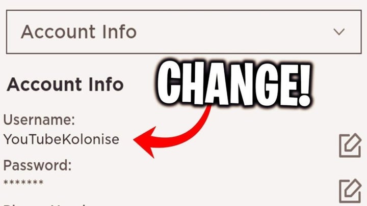 how to change your username on roblox