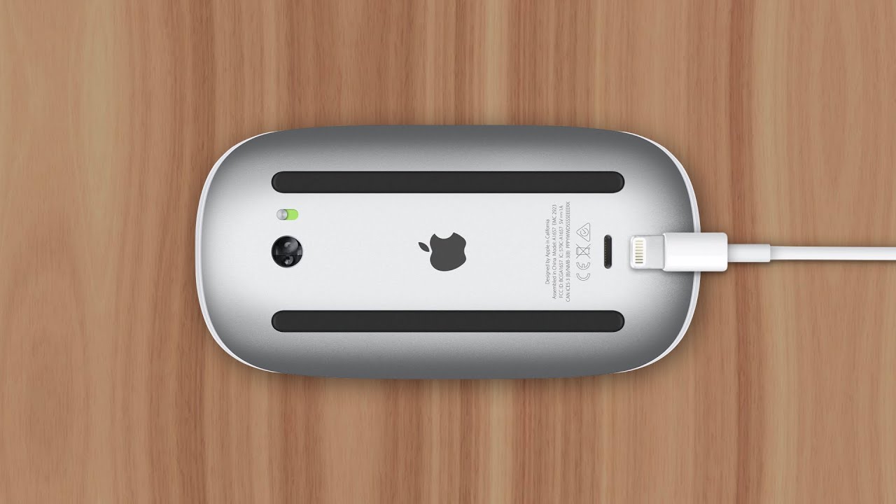 how to charge an apple mouse