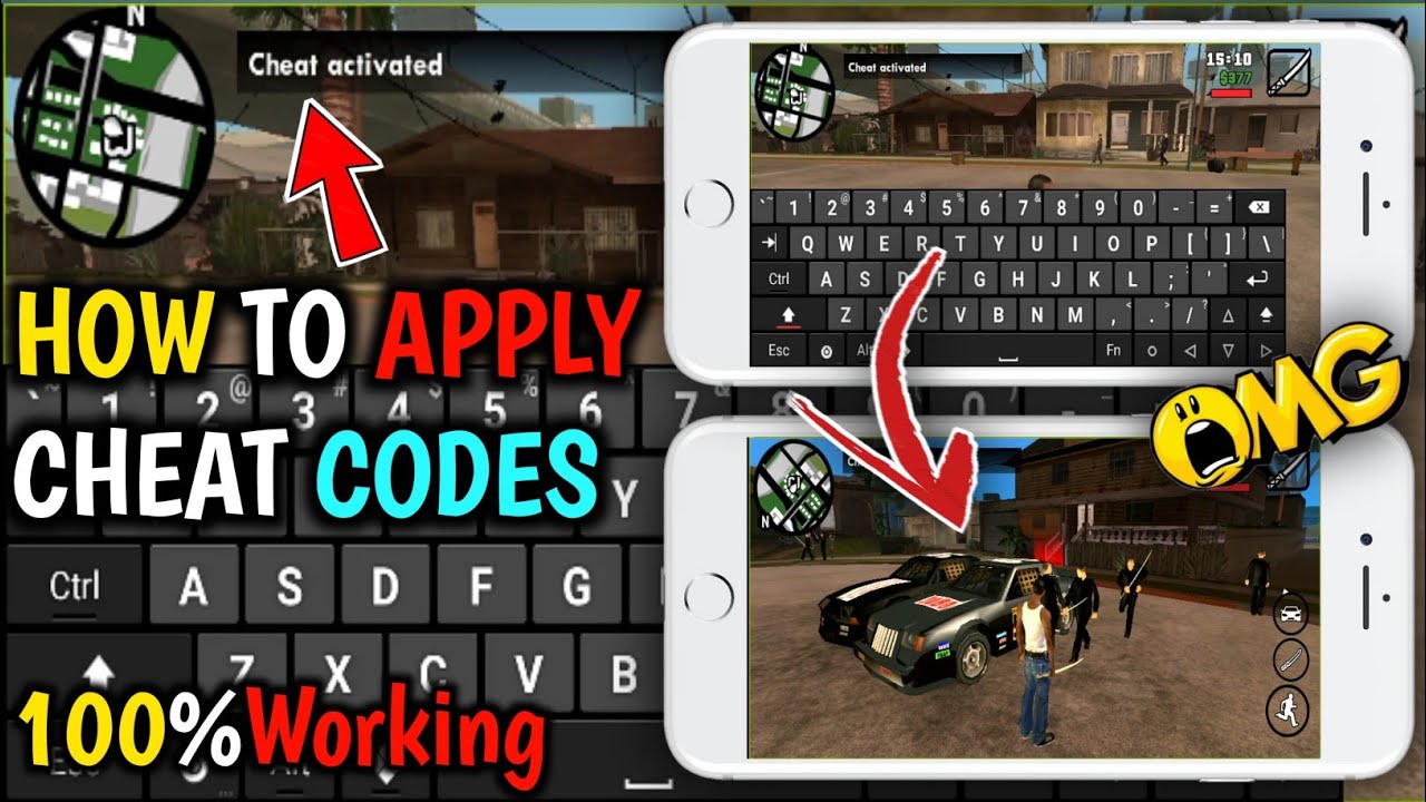 how to cheat gta sa mobile