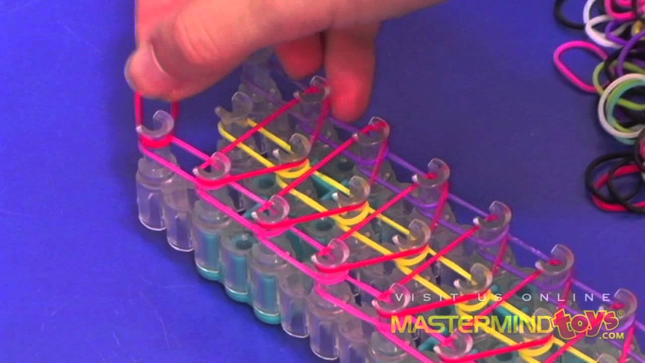 how to do loom bands