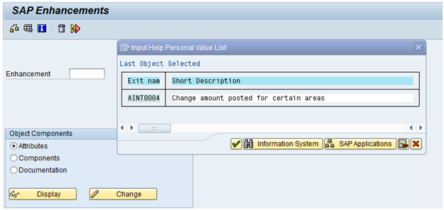 how to find user exit in sap